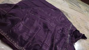 Elegant too tone Purple Saree