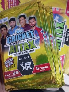 Topps Cricket Attax 2016 Sealed Packs (20 pkts)