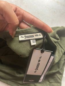 Olive Green Two-Piece Set