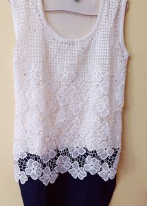 White And Black Dress For Party