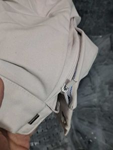 (In Coins Also )White School Uniform Skirt !!