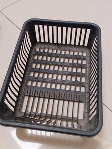 Black Plastic Dish Rack