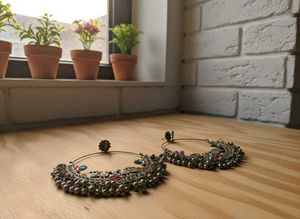 Hoop Jhumka Earrings