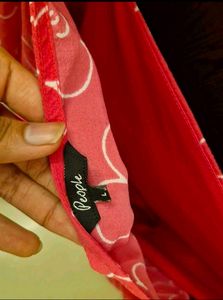 Pink Floral Mini Dress