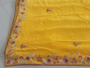 Elegant Yellow Saree