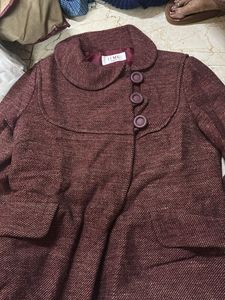 Elegant Maroon Coat
