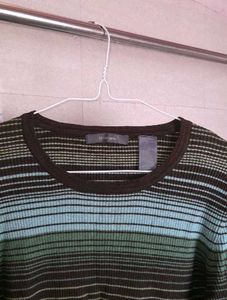 Striped long sleeve Top