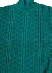 Sea Green Turtleneck Sweater