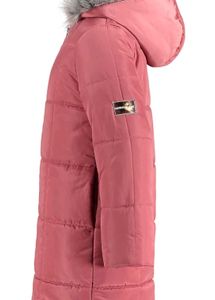 CALVIN KLEIN GIRLS METALLIC PUFFER JACKET ZIPPER