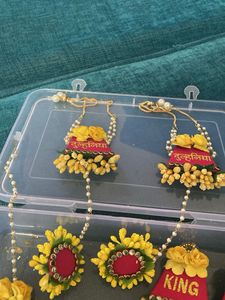 Haldi Jewellery Set