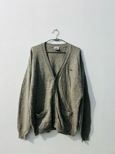 Lacoste Grey Cardigan