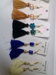 Tassel Dangle Earrings - Fun &amp; Colorful!