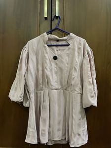 Elegant Light Pink Blouse