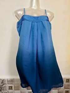 🎄Buy 1, Get 1 Free🎁M/ L Blue Umbre Dress