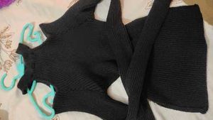 Chic Cold Shoulder Knit Top