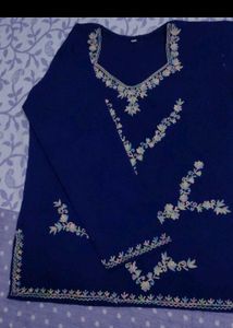 Kashmiri Kadhai Short Kurti