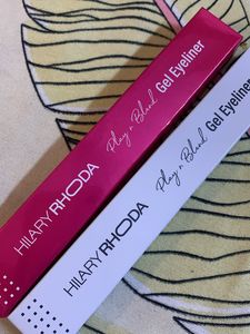 Hilary Rhoda White And Pink Eyeliner Combo Of 2