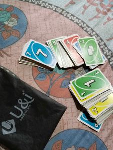 Brand New Uno Card With Free Bag