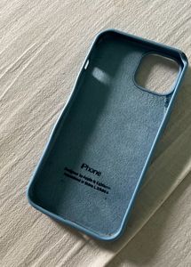 Iphone 13 Blue Silocon Cover 💙