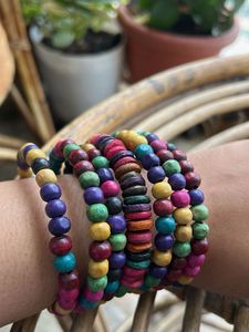 Boho Y2K Colourful Beaded Bracelet