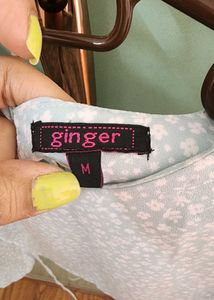 Floral Tie-Back Crop Top