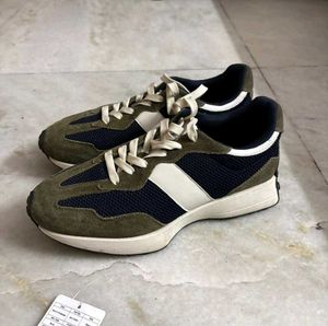 SOLEPLAY WESTSIDE OLIVE SUEDE SNEAKERS 41