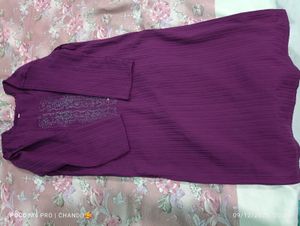 Elegant Purple Kurta