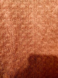 Orange Square Neck Top