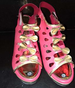 Rose Colour Heels