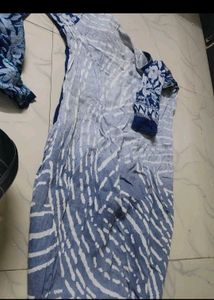 Blue Printed Kurta