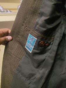 Men&#39;s Coat With Koti and Tie