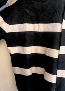 Striped VLTNBA Sweatshirt