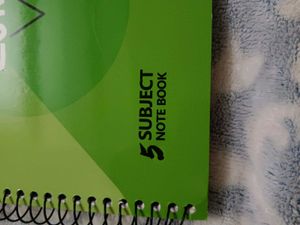 Supremo 5 Subject Spiral Notebook