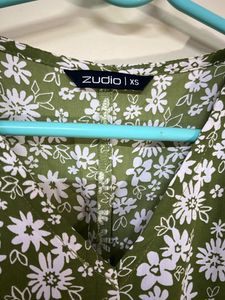 Zudio Fit And Flare Mini Dress