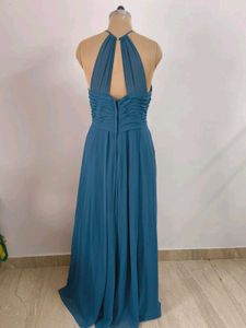 Elegant Teal Maxi Dress