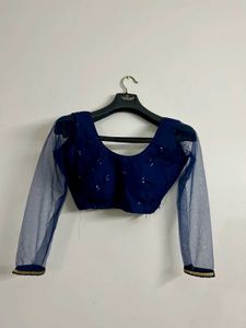 Elegant Blue Indian Lehenga Choli 🌟