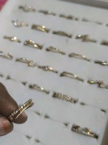 22 Pc Fancy Rings