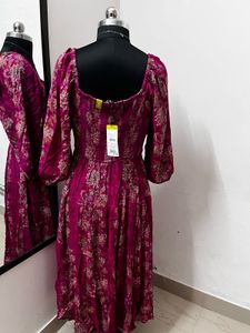 Pink Maxi Dress New With Tag