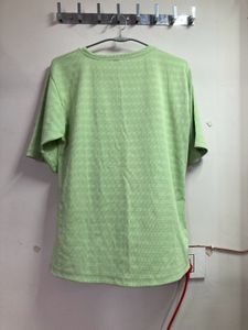 Purple &#34;Radiant&#34; And Green “Groovy” Graphic Tee