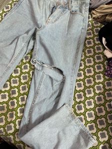 Light Wash Denim Jeans