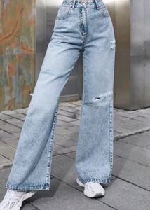 A Straight Leg Denim.