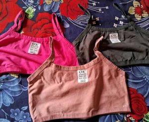 Colorful Bra 3 set 🥰😍😍😍💗💞✨