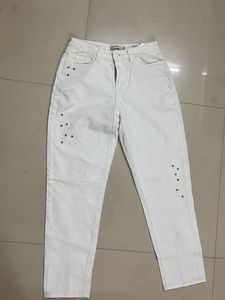 White Denim Jeans