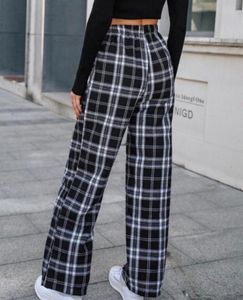 Classy Black And White Trousers