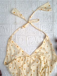 Pinteresty Halter Neck Kurti🫶🏻