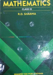 Maths R.D Sharma With Free MCQ&#39;s For Class IX CBSE