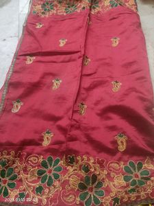 Maroon Saree beautiful 😍