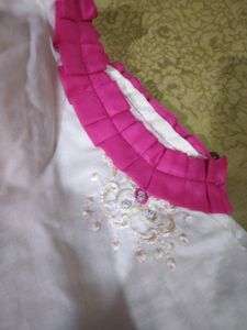 Kurti Palazzo With Dupatta Set (New) Embroidery Wo