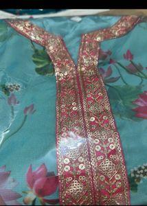 Floral Print Kurta