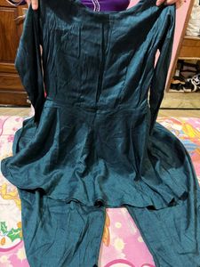 Green Dhoti Kurta Suit For women
